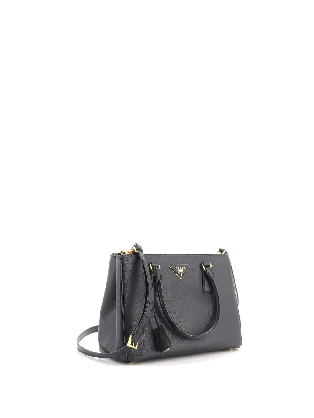 Prada Galleria Double Zip Tote Saffiano #334703P15B